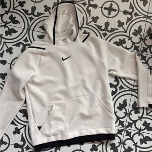 Nike Cream Dri-FIT Hoodie with Black Details